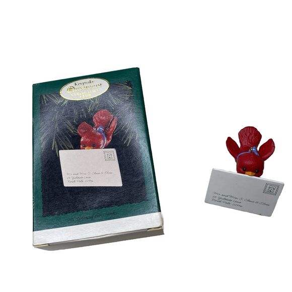 Hallmark: Airmail For Santa - Collector Club - 1996  Keepsake Ornament - Picture 8 of 8